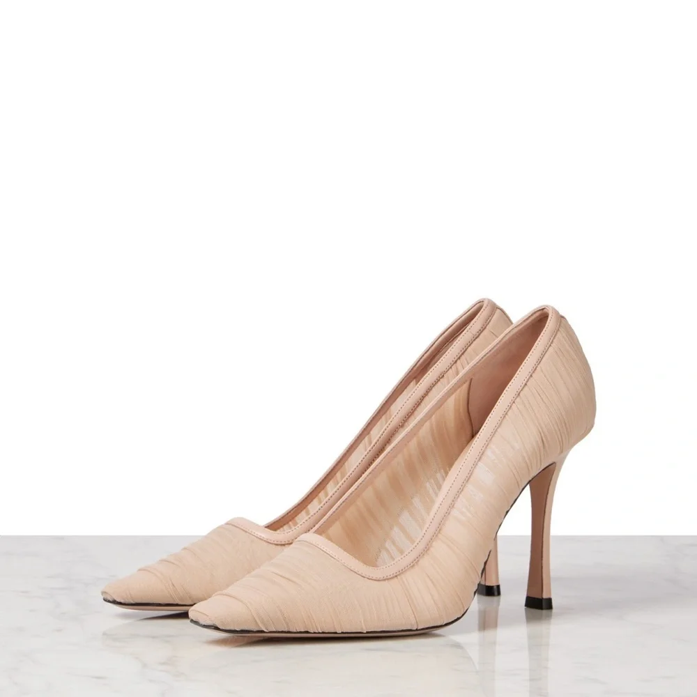 Jimmy Choo Lotta Tulle Pump Heel
